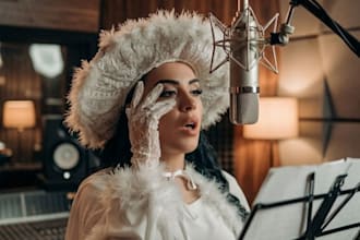 be your female versatile singer, songwriter for pop rap, edm