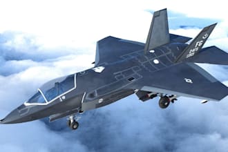 design futuristic flying vehicles, jets, drone, 3d  seaplane,avaitrix,game ready
