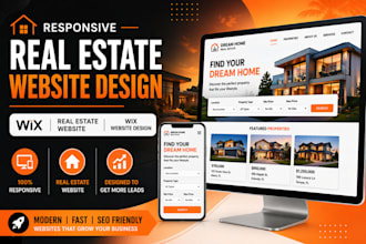 wix real estate website design wix website redesign squarespace website