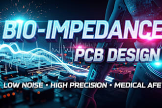 design bio impedance pcb for medical wearable and health monitoring system