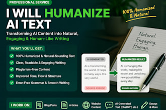 rewrite ai content to sound nutural and human