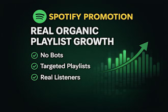 pitch your songs to viral spotify playlists in USA to promote it organically