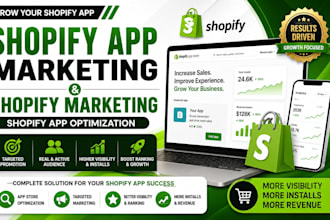 offer shopify app marketing and shopify marketing shopify app optimization