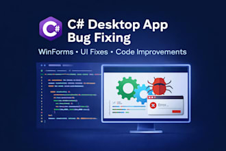 fix and improve your c sharp desktop app