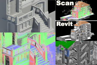 do bim modeling in revit from point cloud to cad pdf and 3d model