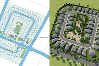 create 2d and 3d map, subdivision site plan ,plot map and rv park