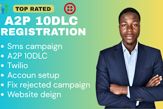 fix your blocked sms and a2p 10dlc rejection, tcr compliance for twilio ghl