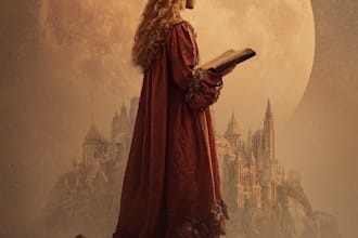 do fantasy book cover, thriller book cover design