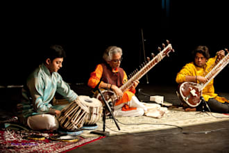 record best sitar, sarangi, flute and rabab for song, cinematic and world music