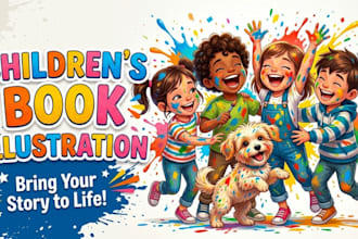 children story book illustration children story book illustration children story