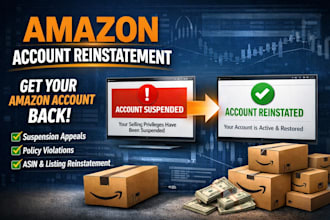 do amazon account reinstatement setion 3