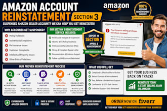 do amazon account reinstatement section 3
