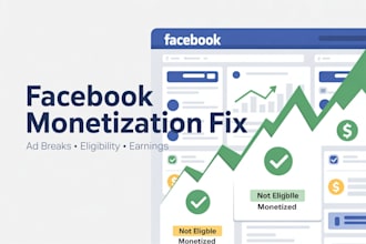 fix fb page monetization issues set up ad breaks earning