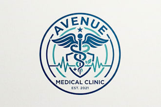 design logo healthcare dental medical doctor clinic dentist hospital medicine