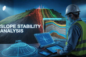 analyze slope stability and landslide risk for safe construction