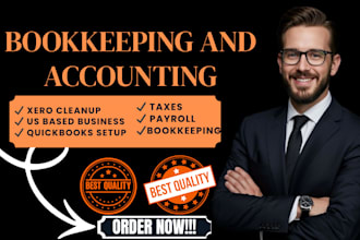 manage your bookkeeping on quickbooks, zoho books, or xero