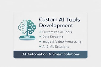 custom ai tools, automation