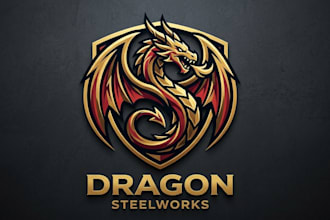 design modern dragon logo for your business