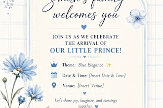 create baby shower invitations