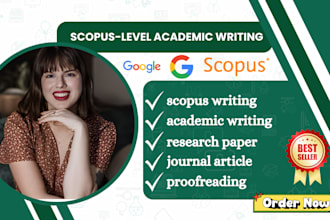 write, proofread and refine academic papers for scopus journal submission