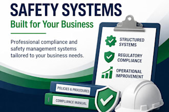 develop professional compliance and safety systems for your business