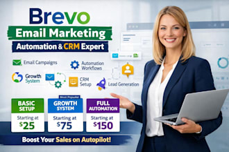 setup brevo email marketing automation campaigns newsletter brevo crm workflow