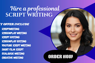 proofreading edit and polish your movie script or screenplay