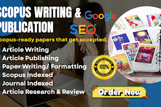 write and edit scopus research articles for journal publication