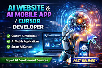ai website developer , cursor io, ai mobile app,ai assistants , chatbots