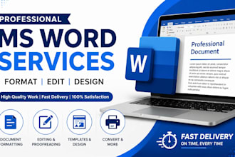 professionally format and layout your ms word documents
