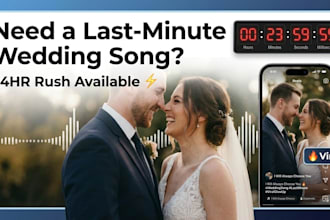 turn your wedding vows or love story into a viral tiktok song in 48 hours