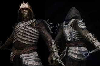 create custom skyrim weapons and armor mods including models and textures