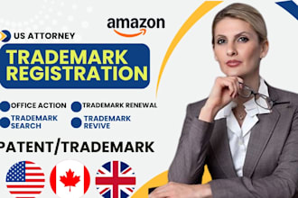be your licensed US trademark registration attorney with office action response