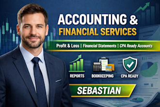 do accounting and finance, prepare profit and loss and CPA accounts