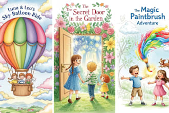 children story, children book illustration and children story book illustration