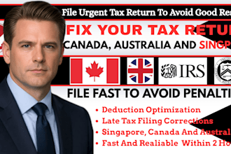 file tax return 1120 5472 1040 US tax return canada australia singapore tax file