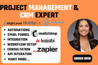 integrate manychat zapier kajabi mailchimp gohighlevel crm email sales funnel