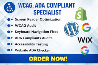 shopify accessibility ada compliance and wcag accessibility issue for your store