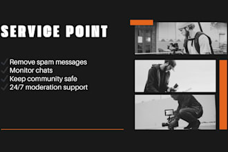 professionally manage and moderate your chats