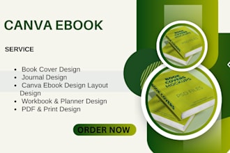 do book cover design journal design canva ebook design layout design