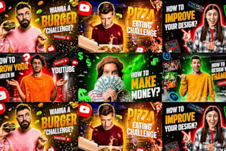 design high CTR thumbnail