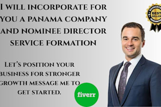 incorporate for you a panama company and nominee director service formation