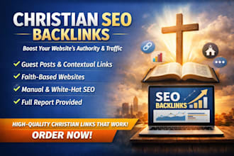 create niche christian backlinks to boost your website ranking