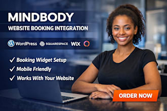 integrate mindbody booking widget into your website for seamless online
