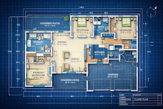 create house layout floor plan design autocad architectural plan