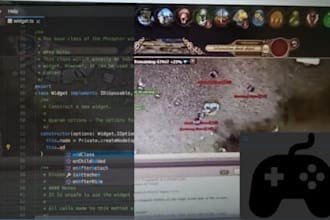 create custom python game automation, game bot script for your games