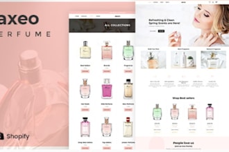 create perfume website perfume store perfume ecommerce setup