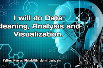 do data cleaning, analysis with python