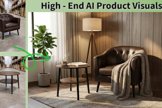 create realistic ai product photography
