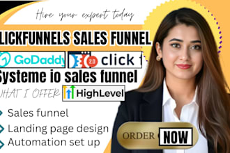 clickfunnels sales funnel, wix, samcart, leadpages, clickfunnels landing page
